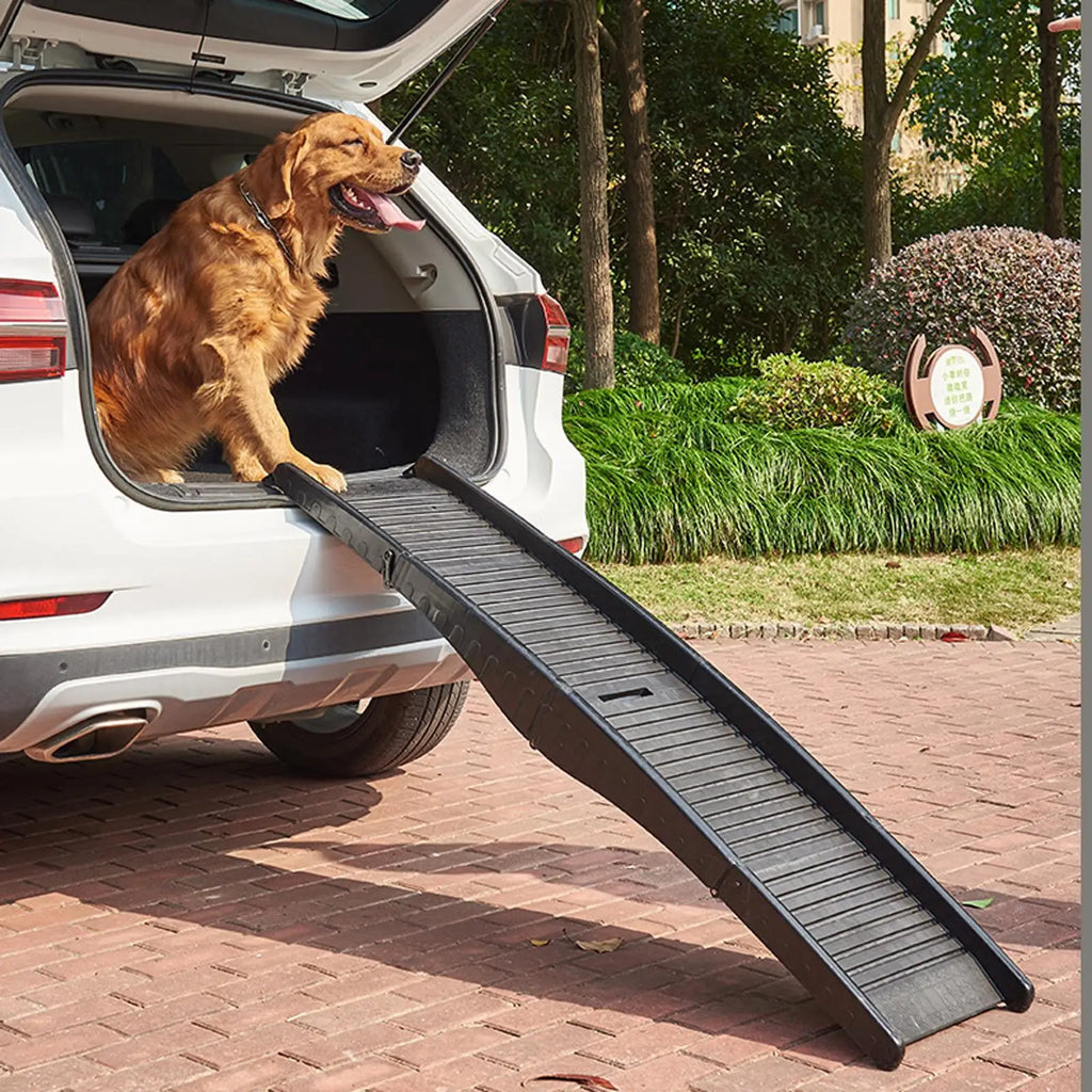 Foldable Pet Car Ramp for Senior & Mobility-Challenged Dogs