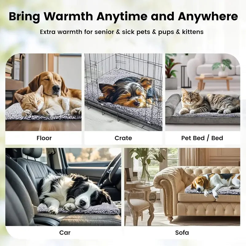 Self-Warming Pet Pad Blanket