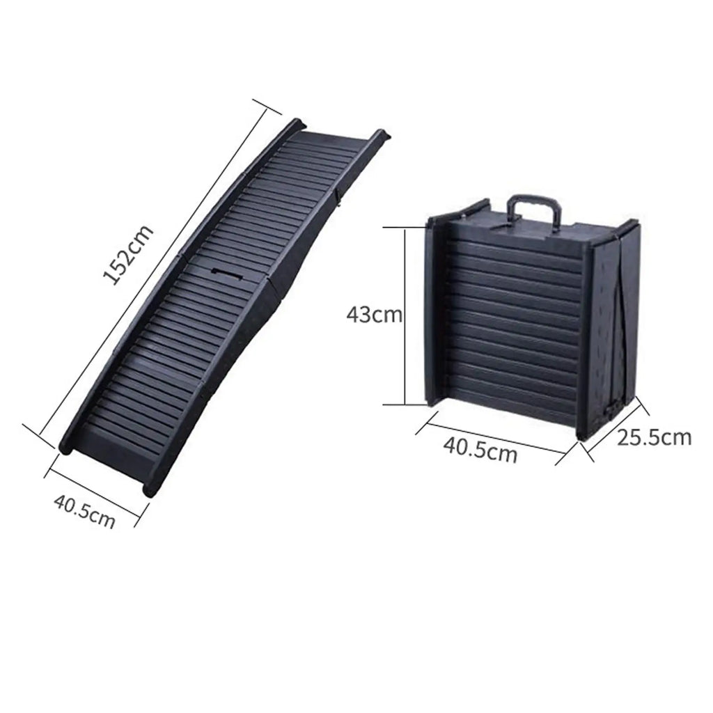 Foldable Pet Car Ramp for Senior & Mobility-Challenged Dogs